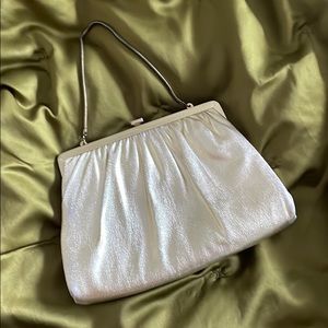 Vintage gold clutch purse